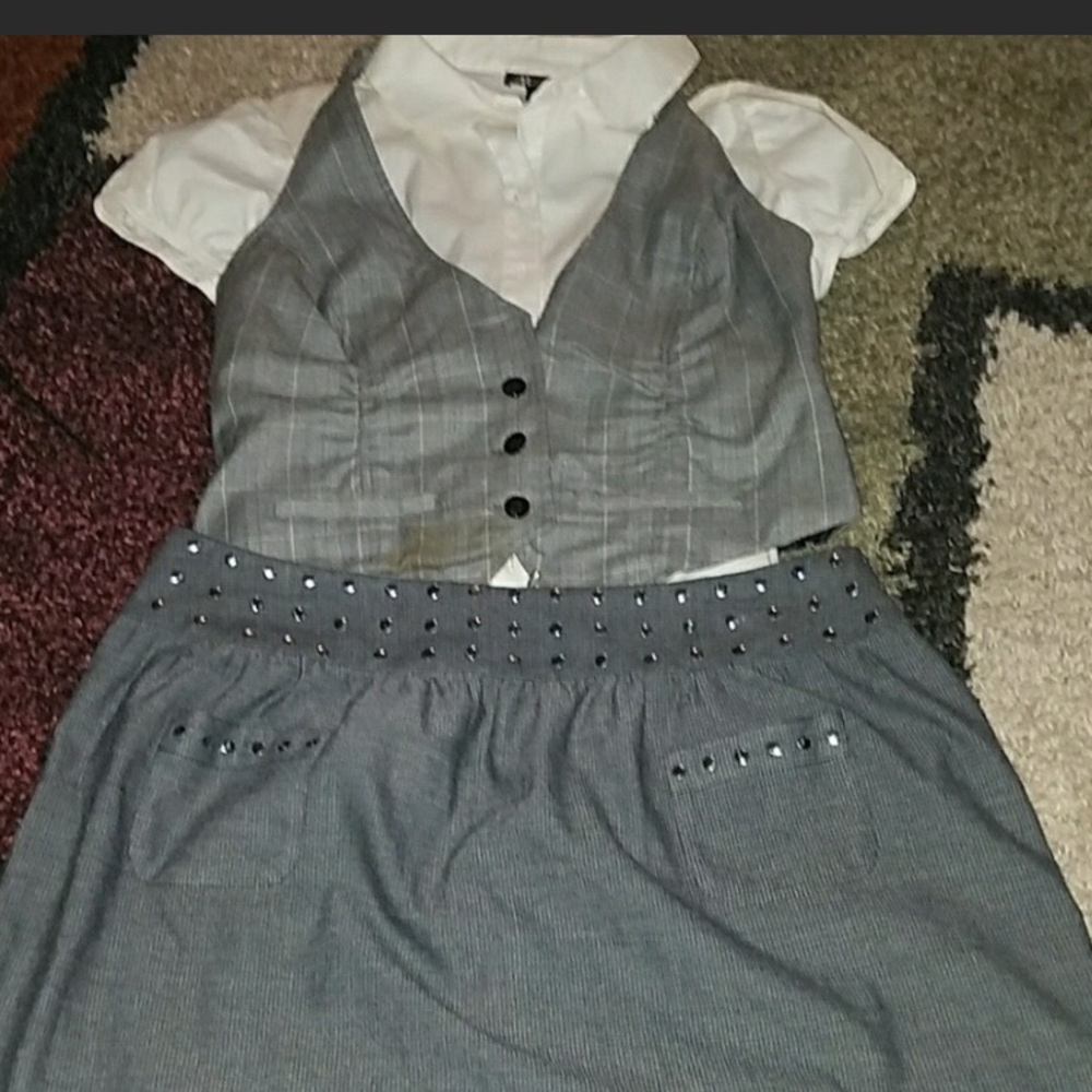 Studded Skirt